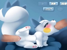 Indulge in the erotic world of Pachirisu in this animated video