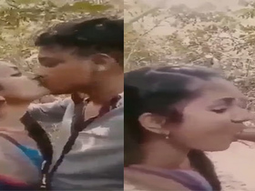 Bangladeshi village girl from Sylheti gives a blowjob on Valentine's Day