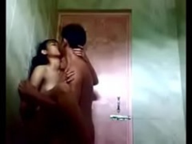 Innocent teen gets naughty in the shower