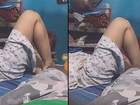 Wife caught on camera in seductive nightie by husband