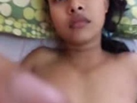 Young maid gets wild with her landlord in hardcore home sex video