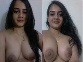 Curvy Indian babe giving a blowjob