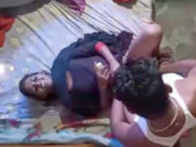Rural couple has steamy sex in the garden