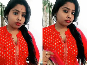 Sridevi Thyagarajan's big boobs and cleavage get a dick tag