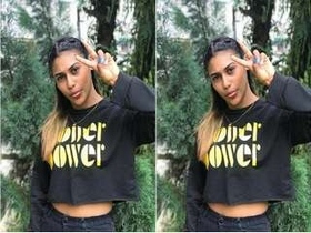 Tamil beauty reveals her nude body on video call