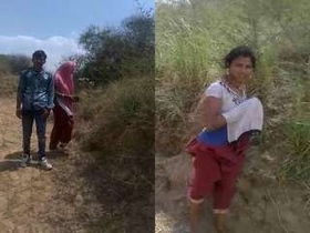 Desi couple's public sex in the open air gets them caught