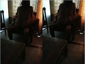 Indian Bhabhi rides her lover's cock in village