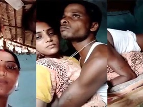 Dehati's cute wife enjoys a steamy camera session with her husband