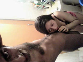 Desi couple indulges in BJ and sex in hotel room