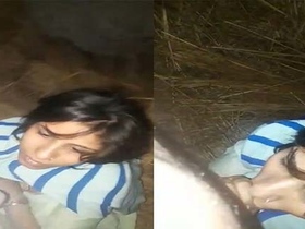 A country girl gives her uncle a blowjob in a steamy video