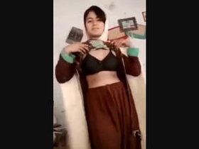 Enjoy the stunning beauty of Girl-Patan and her gorgeous boobs