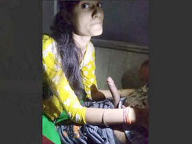 Bebo and Renu give a blowjob in this desi video