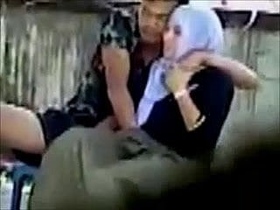 Hijab covered up with a scarf