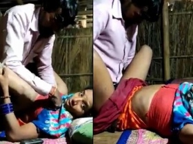 Desi village's sex tape featuring horny couple