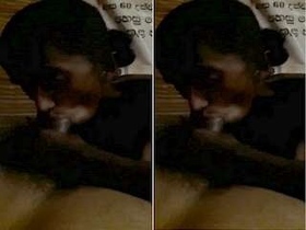 Indian wife gives oral pleasure in Tamil video