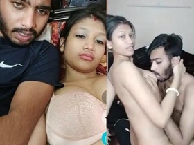 Full-length video of a hot couple in action