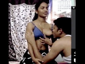 Indian teen gets intimate with her black friend in a steamy video