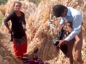 Desi teen Randi gets caught having sex in a village
