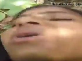 Public sex with college girl in pain