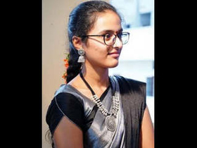 Busty Indian college girl enjoys pleasures of cumcumber in her pussy