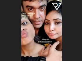 Rajsi Verma's tango special with two partners