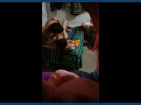 Beautiful girl gets rough anal from her partner in the village