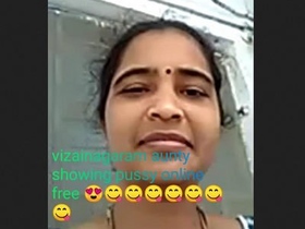 Telugu wife cheating on husband with friend and showing pussy