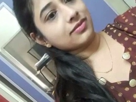Watch a Desi babe pleasure herself with her fingers in the bathroom