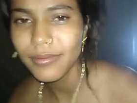 Desi wife gets on top of her husband in bed
