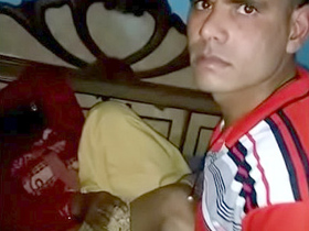 Indian girlfriend masturbates on the couch