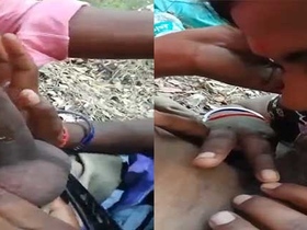 Marathi wife enjoys outdoor sex on the farm