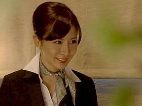 Japanese couple has steamy sex in a cabin