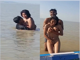 Randy's exclusive outdoor fun with amateur desi performers
