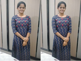 Indian girl with big boobs reveals them in part 1
