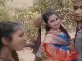 Exclusive Devar and Bhabhi's romantic outdoor blowjob