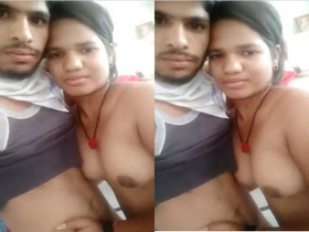 Amateur couple's steamy sex session in HD video