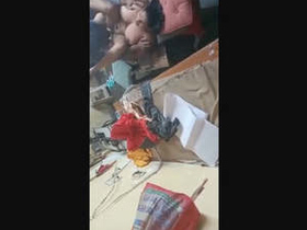 Indian Desi BBW gets fucked in the office room