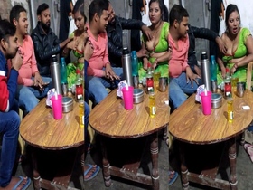 Randi Bhabhi, a curvy woman, enjoys time with her clients