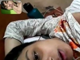 Newbie Indian girl shows off her nude body in selfie video