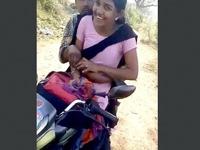Outdoor adventure with a desi lover