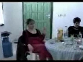 Turkish hotties get naughty at a wild party