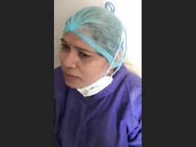 Desi nurse gives doctor a blowjob in hospital
