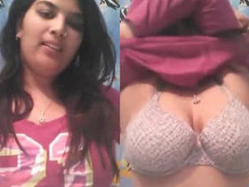 Chandigarh beauty captures a video of herself for her boyfriend with audio