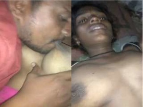 Hillbilly wife gives oral pleasure to her husband