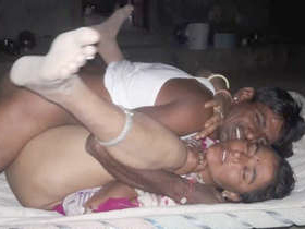Desi woman gives blowjob and anal to her father in law