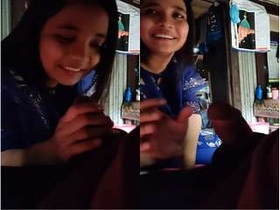 Bangla beauty enjoys giving oral pleasure