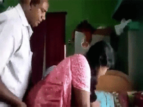 Horny aunty gets doggystyle with neighbor and shows off her big ass