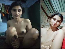 Desi wife from the countryside masturbates and gets fucked in exclusive video