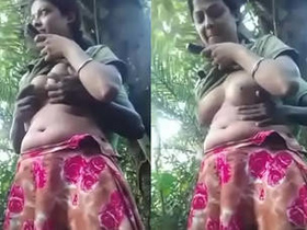 Desi teen girl from rural village in Europe gets naughty
