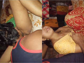 Desi babe Ria Boudi gets her pussy licked and fucked in this amateur video